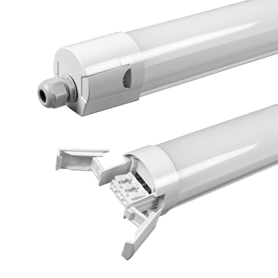 LED SLIM ИНДУСТРИАЛНО ОСВ. ТЯЛО CCT PC, 1,50М, 50W, 220V-240V AC, IP65