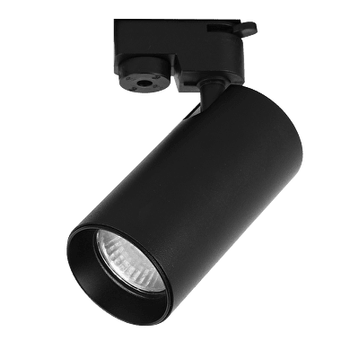 ТЯЛО ЗА РЕЛСОВ МОНТАЖ, ДВУПРОВОДНО, GU10, 220-240V AC, IP20, ЧЕРНО