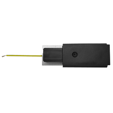 КОМПЛЕКТ ЗАХРАНВАЩ КОНЕКТОР И ТАПА, 2 ПИНА, ЧЕРЕН