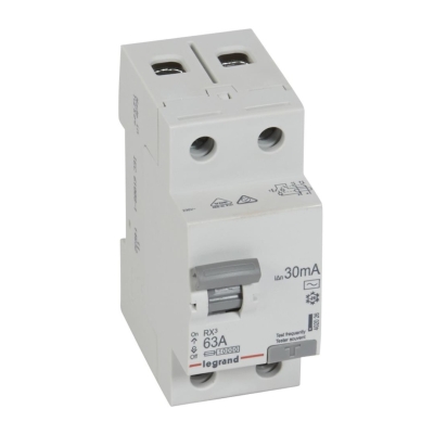 ДТЗ 2P 63A 30mА серия RX3 ID тип AC Legrand