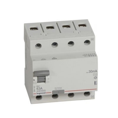 ДТЗ 4P 63A 30mА серия RX3 ID тип AC Legrand