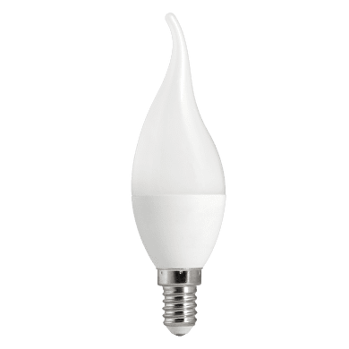 LED ЛАМПА ПЛАМЪК 5W, E14, 4000K, 220-240V AC, НЕУТРАЛНА СВЕТЛИНА