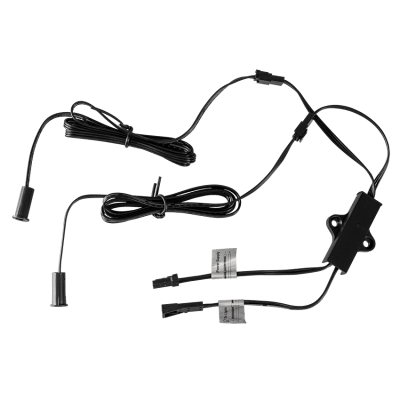 МЕБЕЛЕН IR СЕНЗОР ЗА БЛИЗОСТ И ДВИЖЕНИЕ, ДВОЕН, 60W, 1224 V DC, 5 CM ЗА ВГРАЖДАНЕ И ОТКРИТ МОНТАЖ