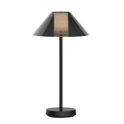 LED ДИМИРАЩА ПРЕЗАРЕЖДАЕМА НАСТОЛНА ЛАМПА 1.5W, 3000K, IP44, ЧЕРНА