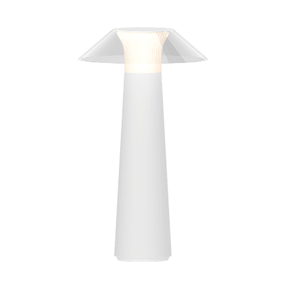 LED ДИМИРАЩА ПРЕЗАРЕЖДАЕМА НАСТОЛНА ЛАМПА 1.6W, 3000K, IP44, БЯЛА