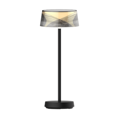 LED ДИМИРАЩА ПРЕЗАРЕЖДАЕМА НАСТОЛНА ЛАМПА 2.3W, 3000K, IP44, ЧЕРНА