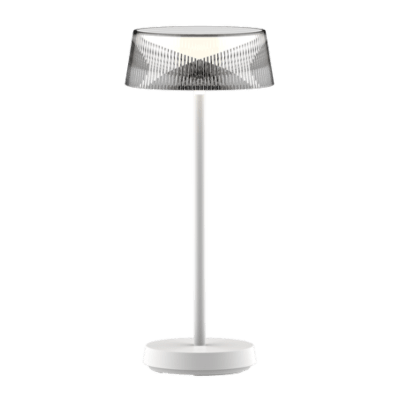 LED ДИМИРАЩА ПРЕЗАРЕЖДАЕМА НАСТОЛНА ЛАМПА 2.3W, 3000K, IP44, БЯЛА