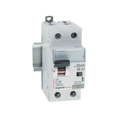 ДТЗ комбинирана DX3 1PN 16A крива C 30mA тип A 10kA 2 мод. Legrand