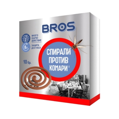 БРОС Спирали против комари, 10 бр