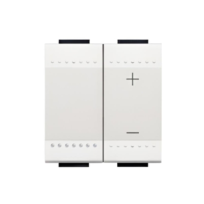 Димер бутонен R20-600W L20-600VA 2 мод. цвят Бял LL Bticino