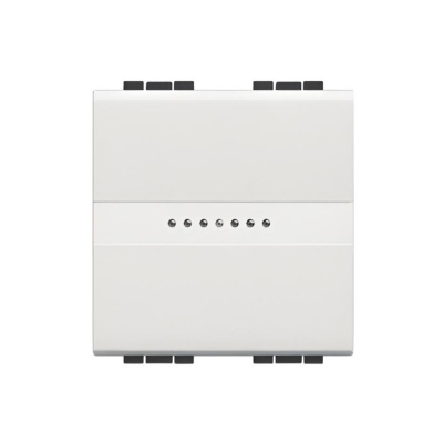 Кръстат ключ 2 мод. 16A аксиален цвят Бял LL Bticino