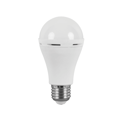 LED лампа крушка с вградена батерия 6W, E27, 4000K, 220-240V AC, неутрална светлина
