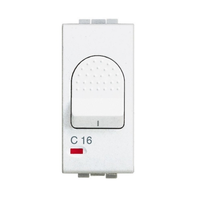 Автоматичен прекъсвач 1PN 16A крива С 3kA 1 мод. цвят Бял LL Bticino