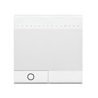 Лицев панел за ключ символ за светлина 2 мод. цвят бял LL Bticino