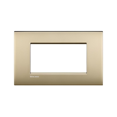 Рамка 4 мод. метална Gold mat AIR LL Bticino до изчерпване