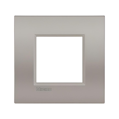 Рамка 2 мод. метална Sand за обикновена конзола 50мм AIR LL Bticino до изчерпване