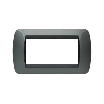 Рамка 4 мод. DARK STEEL LL International Bticino