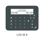Клавиатура сензорна LCD 32S + Proximity Reader Eclipse CYR