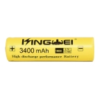 Акумулаторна Li-ion батерия Kingwei 18650 3.7V 3400mAh High Drain