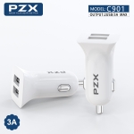 12V-24V Зарядно Dual USB PZX C901 3A