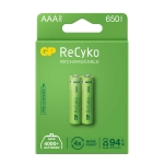 БАТЕРИЯ АКУМУЛАТОРНА 1.2V/650MAH R03 GP