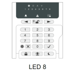 Клавиатура LED 8 Eclipse