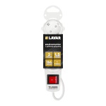 РАЗКЛОНИТЕЛ LAVAR 3 ГНЕЗДА 1.5М С КЛЮЧ