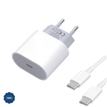 220V Зарядно Type C PZX P43 PD 20W + кабел Type C-Type C