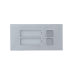 Бутoнен модул за външно домофонно устройство с 2 бутонa, VTO4202F-MB2