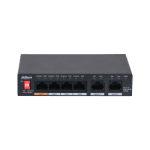 Суич Gigabit PoE 6 портов, PFS3006-4GT-60-V2