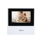 Хибриден IP/2-wire 4,3-инчов цветен TFT капацитивен touch монитор за видеодомофонна система.