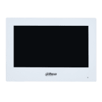 7-инчов цветен IP TFT капацитивен touch монитор за видеодомофонна система, VTH2621G-WP