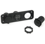 МОДУЛ ЗАРЯДНО ЗА АВТОМОБИЛ ВОЛТМЕТЪР USB ЗАПАЛКА