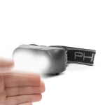 ФЕНЕРЧЕ ЗА ГЛАВА ЧЕЛНИК LED COB+XPE С АКУМУЛАТОР И СЕНЗОРНО УПРАВЛЕНИЕ