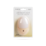 ЛАМПА 220V LED ЗА ВКЛЮЧВАНЕ В КОНТАКТ С ДАТЧИК СЕНЗОР ЖЪЛТА