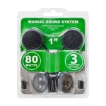 ГОВОРИТЕЛ КОМПЛЕКТ ВИСОКОЧЕСТОТНИ ПИЕЗО ПИЩЯЛКИ MANIAC SOUND SYSTEM M.N.C