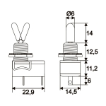 КЛЮЧ ЦК ON/OFF ЕДИНИЧЕН