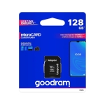 MICRO SD КАРТА 128GB С АДАПТОР КЛАС 10 GOODRAM
