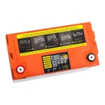 БАТЕРИЯ АКУМУЛАТОРНА 12V/100AH ТЯГОВА ГЕЛОВА С ДЪЛБОК РАЗРЯД И ДИСПЛЕЙ REBEL