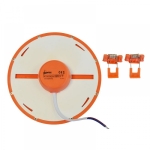 LED панел за вграждане или външен монтаж 12W 130мм