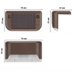 СОЛАРЕН LED ПАНЕЛ ЪГЛОВ ЗА ФАСАДНО ИЛИ СТЪЛБИЩНО ОСВЕТЛЕНИЕ