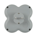 РАЗКЛОНИТЕЛ 220V С 4 ГНЕЗДА БЯЛ TECHNIK