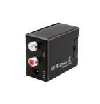 КОНВЕРТОР ЦИФРОВ ОПТИЧЕН СИГНАЛ/АН. ЗВУК 2RCA