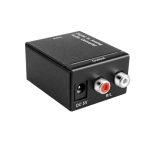 КОНВЕРТОР ЦИФРОВ ОПТИЧЕН СИГНАЛ/АН. ЗВУК 2RCA