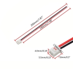 КУПЛУНГ-2 МЪЖКИ С КАБЕЛ XH2.54 20СМ