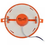 LED панел за вграждане или външен монтаж 18W 175мм