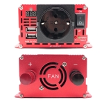 ИНВЕРТОР 500W 12V/230V 2 USB С ДИСПЛЕЙ YINLEADER F-500A