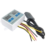 ТЕРМОРЕГУЛАТОР ТЕРМОСТАТ С КОНТРОЛ НА ВЛАЖНОСТТА ЗА ИНКУБАТОР ОТ 0 ДО 100C AC 220V