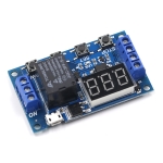 КИТ РЕЛЕ ЗА ВРЕМЕ СГЛОБЕНО МУЛТИФУНКЦИОНАЛНО 6V-30V С USB MICRO 5V