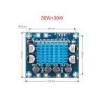 КИТ УСИЛВАТЕЛ 2X30W СГЛОБЕН КЛАС D TPA3110